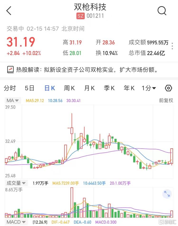雙槍科技漲停背后 廚具巨頭的新棋局與行業新變